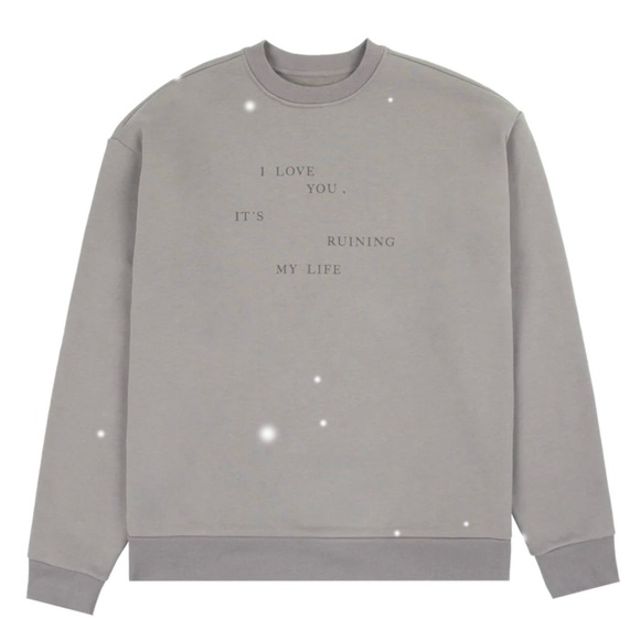 Taylor Swift TTPD Crew Sweatshirt - Brand New - Size Small - Picture 7 of 10